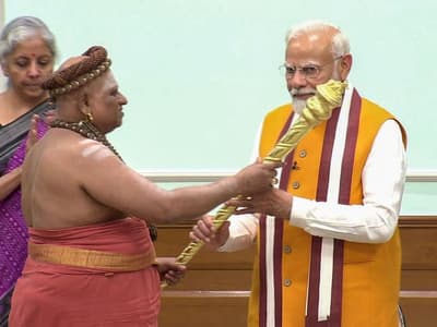 Asianet Tamil News highlights : பிரதமர் மோடியிடம் செங்கோல் ஒப்படைப்பு!