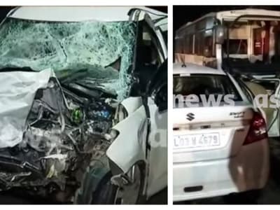 Malayalam News Live : പത്തനംതിട്ടയിൽ ശബരിമല തീർത്ഥാടകരുടെ ബസും കാറും കൂട്ടിയിടിച്ച് 4 പേർ 