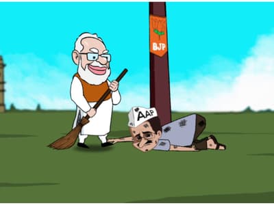 Delhi election live: തലസ്ഥാനത്ത് എഎപിയെ 'തൂത്തുവാരി' ബിജെപി, ഭരണം പിടിച്ചെടുത്തു