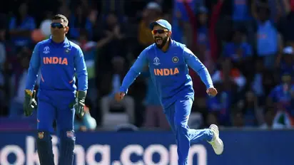MS Dhoni and Virat Kohli