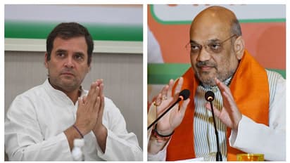 Amit Shah targeted Rahul Gandhi for foreign trip