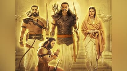 south star prabhas and kriti sanon film adipurush new poster released KPJ