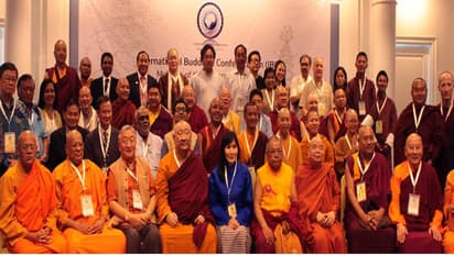 global Buddhist summit  Buddhists are gathering in Delhi to solve world problems