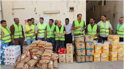 oicc gives eid al adha gift to workers
