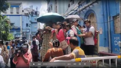 rg kar protest swasthya bhawan rally Junior doctors march demanding resignation of three bsm