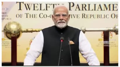 PM Narendra Modi address Special Session of the Parliament of Guyana bsm PM Narendra Modi address Special Session of the Parliament of Guyana bsm