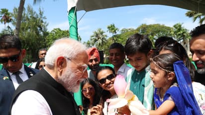 Guyana President residence special welcome to PM Modi 7 curry food served