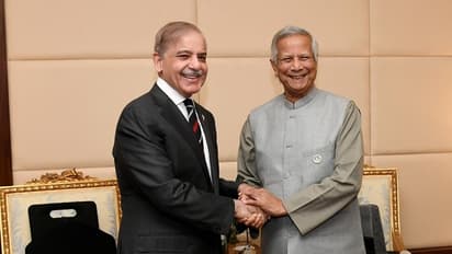 Muhammad Yunus with Shehbaz Sharif