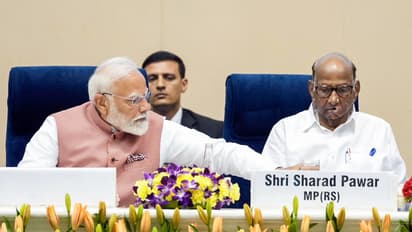 PM Modi and Sharad Pawar Sahitya Sammelan