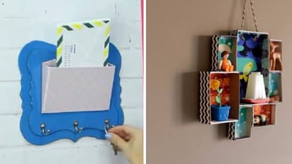 make wall hangings from Cardboard