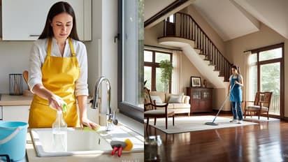 home cleaning easy hacks with vinegar  