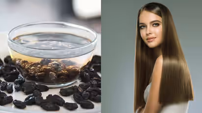raisin water for hair growth