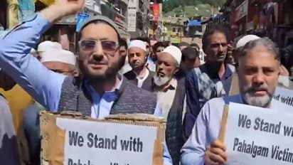 Jammu and Kashmir: People Hold Protest Against Pahalgam Attack in Anantnag