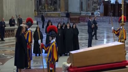 Trump tribute for Pope