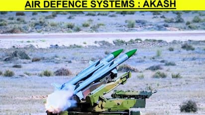 Air Defence System : Akash displayed on screen during the press conference on Operation Sindoor