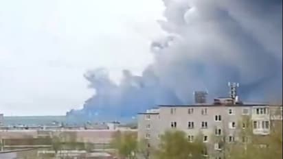 Ukraine drone attack on Russia