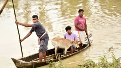 Flood like situation arises in Lakhimpur, Assam