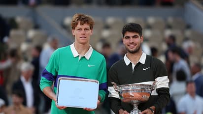 Jannik Sinner and Carlos Alcaraz