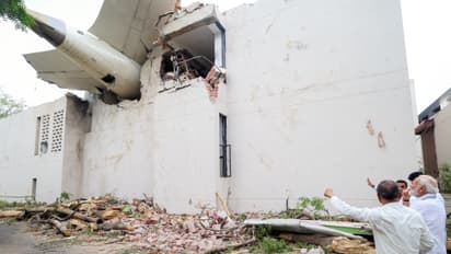 PM Modi visits the Air India AI-171 flight crash site in Ahmedabad