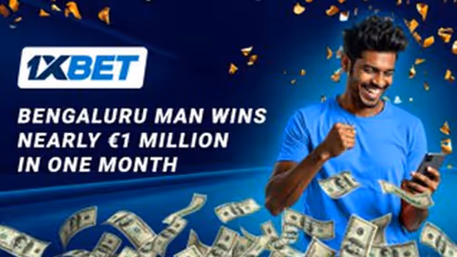 Bengaluru man won almost 1 million euro at 1xbet Evolution Crazy Time