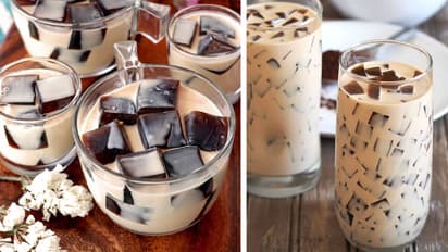 make Coffee jelly pudding