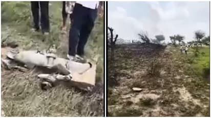 IAF jet crashes in Rajasthan's Churu