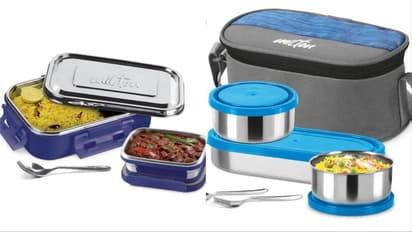 steel tiffin box for office