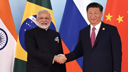 Narendra Modi and Xi Jinping