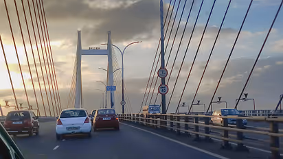 Second Hooghly Bridge will be closed for 24 hours from 9 pm Saturday 9 pm Sunday