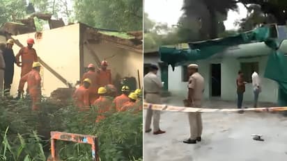 Portion of dome in Humayun's Tomb Complex in Delhi Collapses
