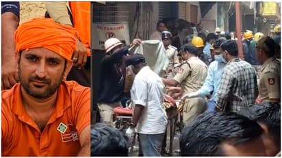 Massive Fire Engulfs Nagarathpet Shop, Five Feared Dead