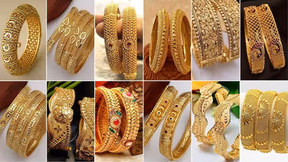 Intricate Designs gold Plated Bangles ideas