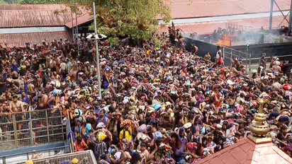 sabarimala crowd
