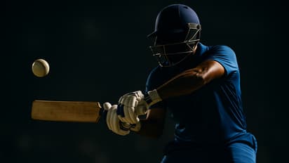 Batting Bat Ball Cricket