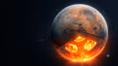Mars Mystery, Mars, Mars Planet, Mars Mystery, Mars Heat, Heat Anomaly, Mars Interior, Mars Mantle, Mars Science, Space News, NASA, NASA Mars, Mars Exploration, Planetary Science, Space Discovery, Mars Research, Tidal Tomography, Red Planet, Solar System, ചൊവ്വ, ചൊവ്വ ഗ്രഹം, ചൊവ്വയിലെ രഹസ്യം, ചൊവ്വയിലെ ചൂട്, താപ അസാധാരണത, ചൊവ്വയുടെ ഉള്ളിൽ, ചൊവ്വയുടെ മാന്റിൽ, നാസ, ബഹിരാകാശ വാർത്ത, ബഹിരാകാശം, ബഹിരാകാശ ഗവേഷണം, ശാസ്ത്ര വാർത്ത, ശാസ്ത്രം, ഗ്രഹ ഗവേഷണം, ചൊവ്വ പര്യവേക്ഷണം