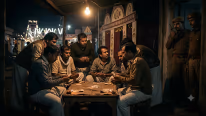 kalipuja gambling den stopped chanchal police station active