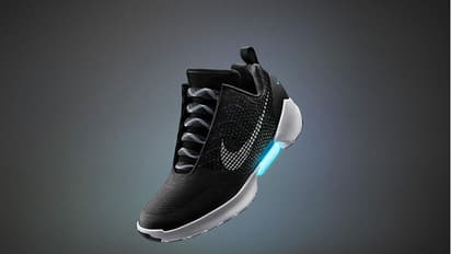 self lacing shoes