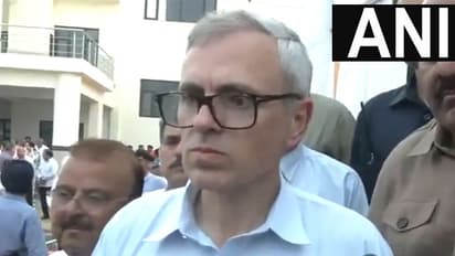 Jammu and Kashmir Chief Minister Omar Abdullah (Photo/ANI)
