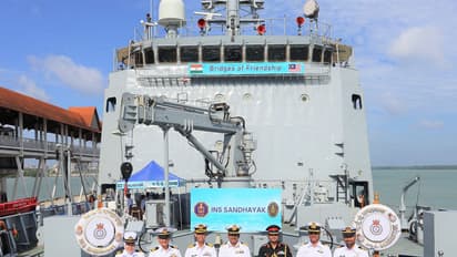 INS Sandhayak (Photo/ANI)