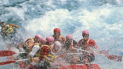 Whitewater rafting