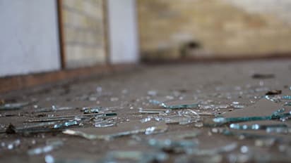 Broken glass2 breaking glass is good or bad in Vastu Shastra?