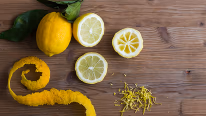 lemon peels