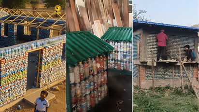 Turning Plastic Waste Into Toilets and Classrooms, One Bottle at a Time