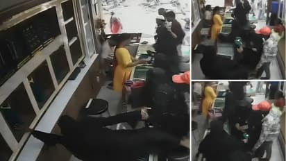 Telangana Jewellery Shop Theft Viral Video Four Women In Burqas Distract Staff As Gang Steals Gold Chain In Tandur