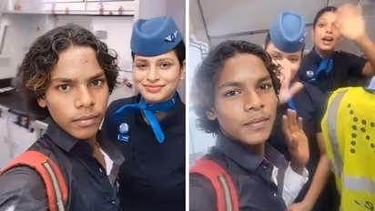 Bihar Labourer Plane Video