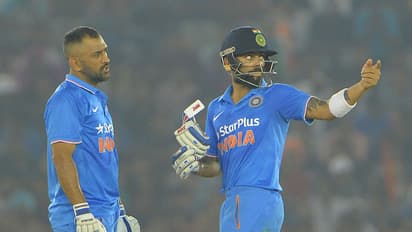 MS Dhoni and Virat Kohli