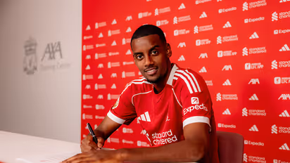 Liverpool's Alexander Isak