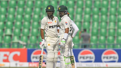 Abdullah Shafique and Babar Azam