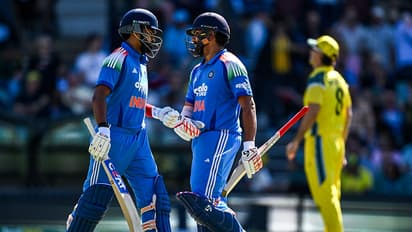 Shreyas Iyer and Rohit Sharma