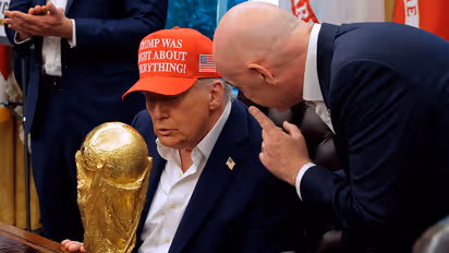 Donald Trump with FIFA World Cup